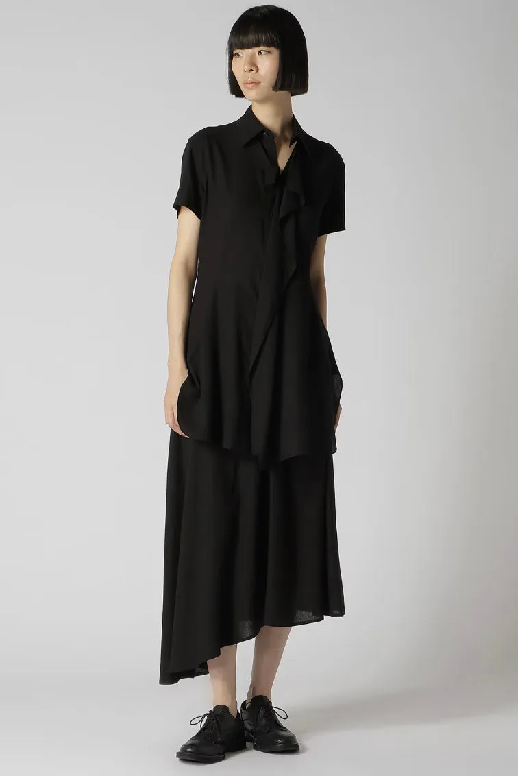 Asymmetric Flare Skirt