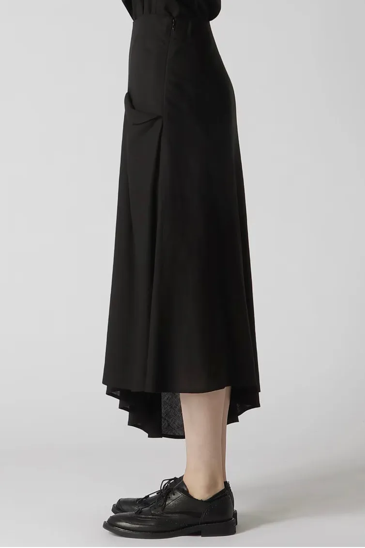 Asymmetric Flare Skirt
