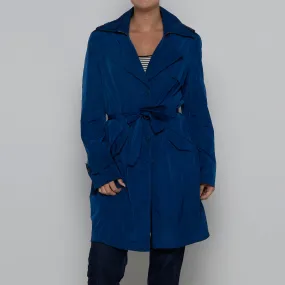 Blu Gaya Trench Coat - L