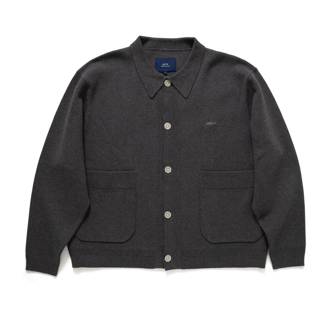 (CD088) Collar Cardigan