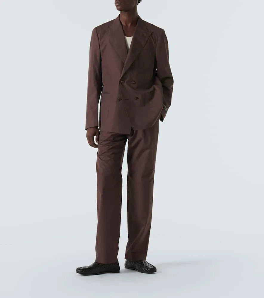 Dolce&Gabbana Cotton and silk poplin blazer