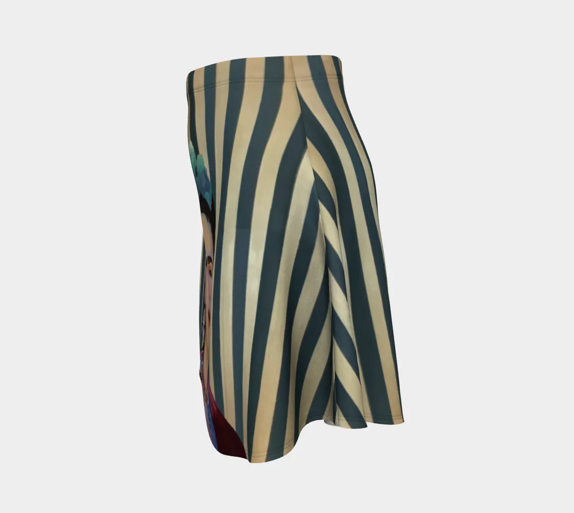 Flair skirt - Frida stripes