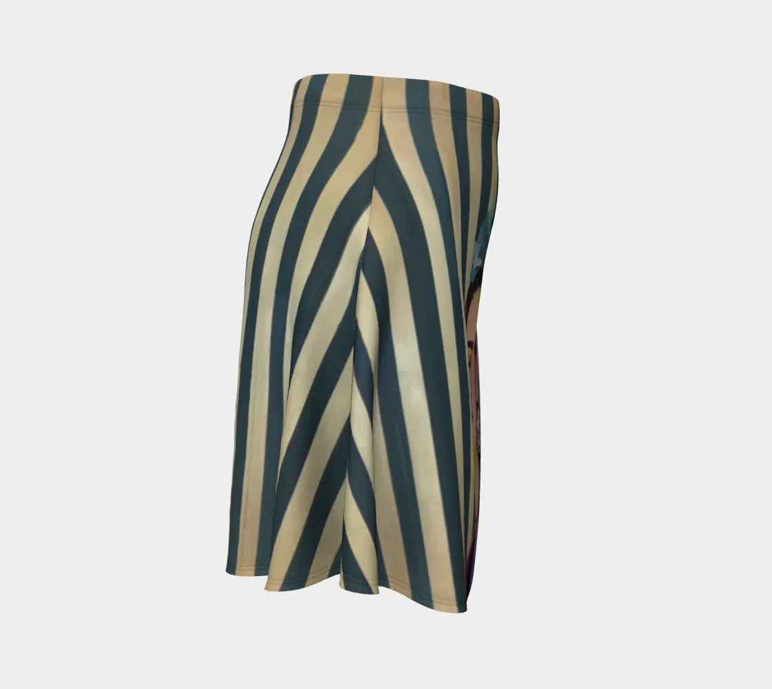 Flair skirt - Frida stripes