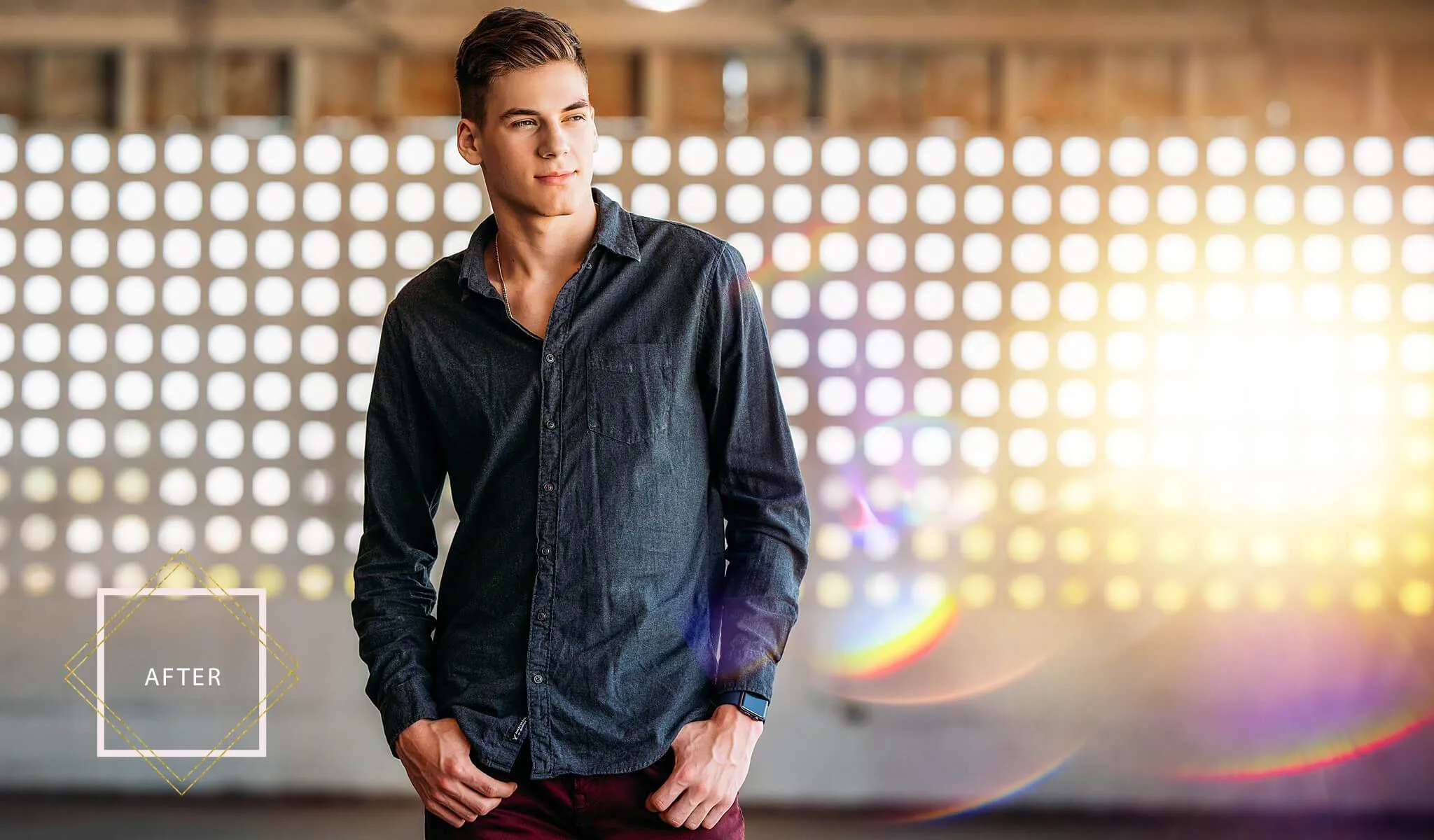 Kaleidoscope Lens & Sun Flare Overlay Collection