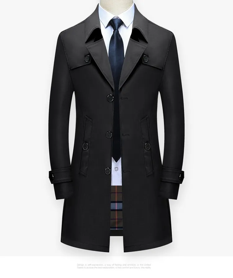 Long Trench Fashion Coats