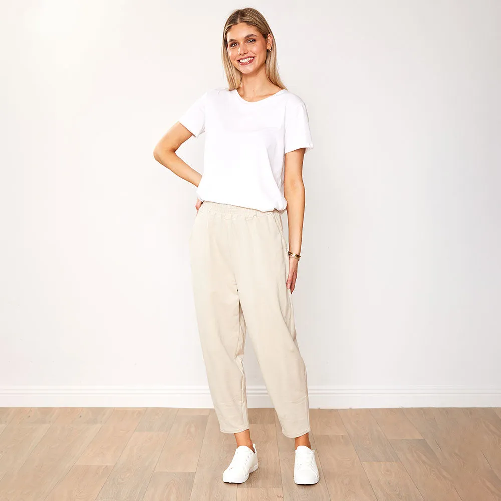 Suzi Jogger (Cream)