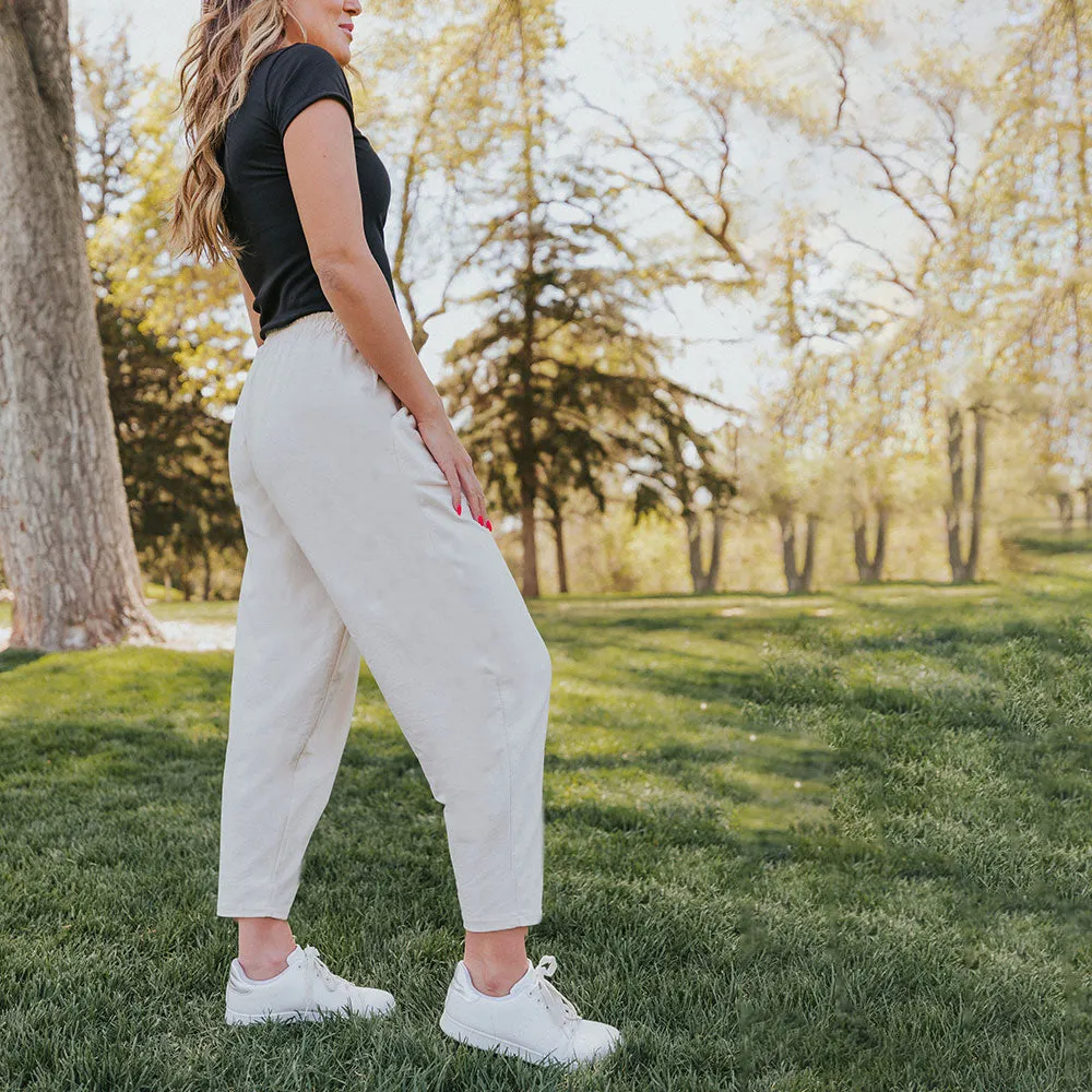 Suzi Jogger (Cream)