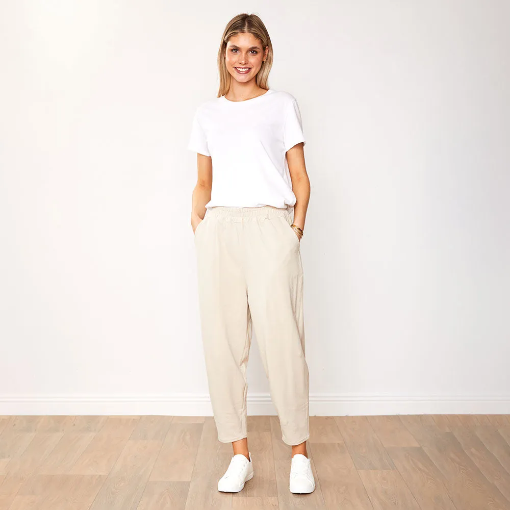 Suzi Jogger (Cream)