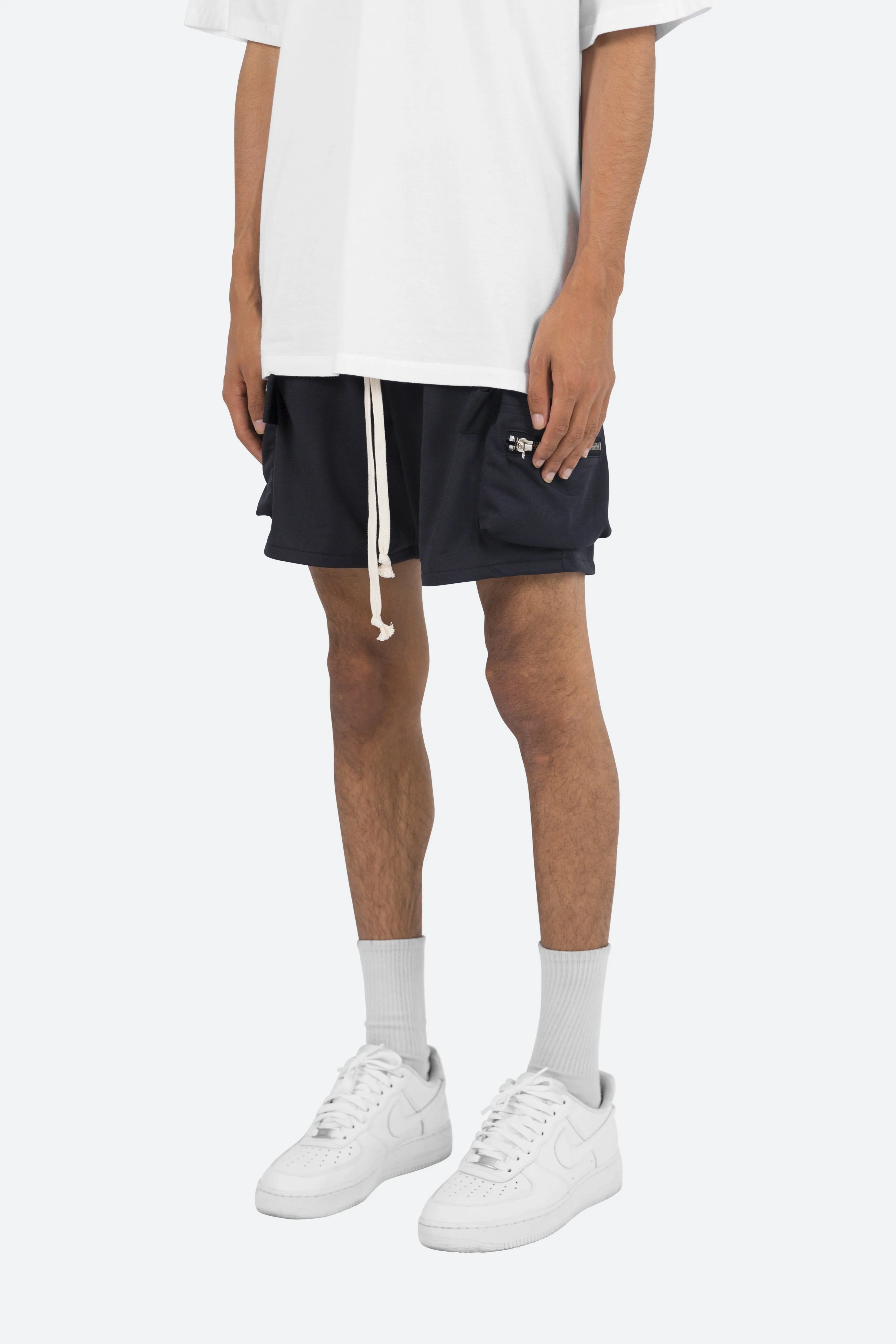 Tactical Cargo Shorts - Black
