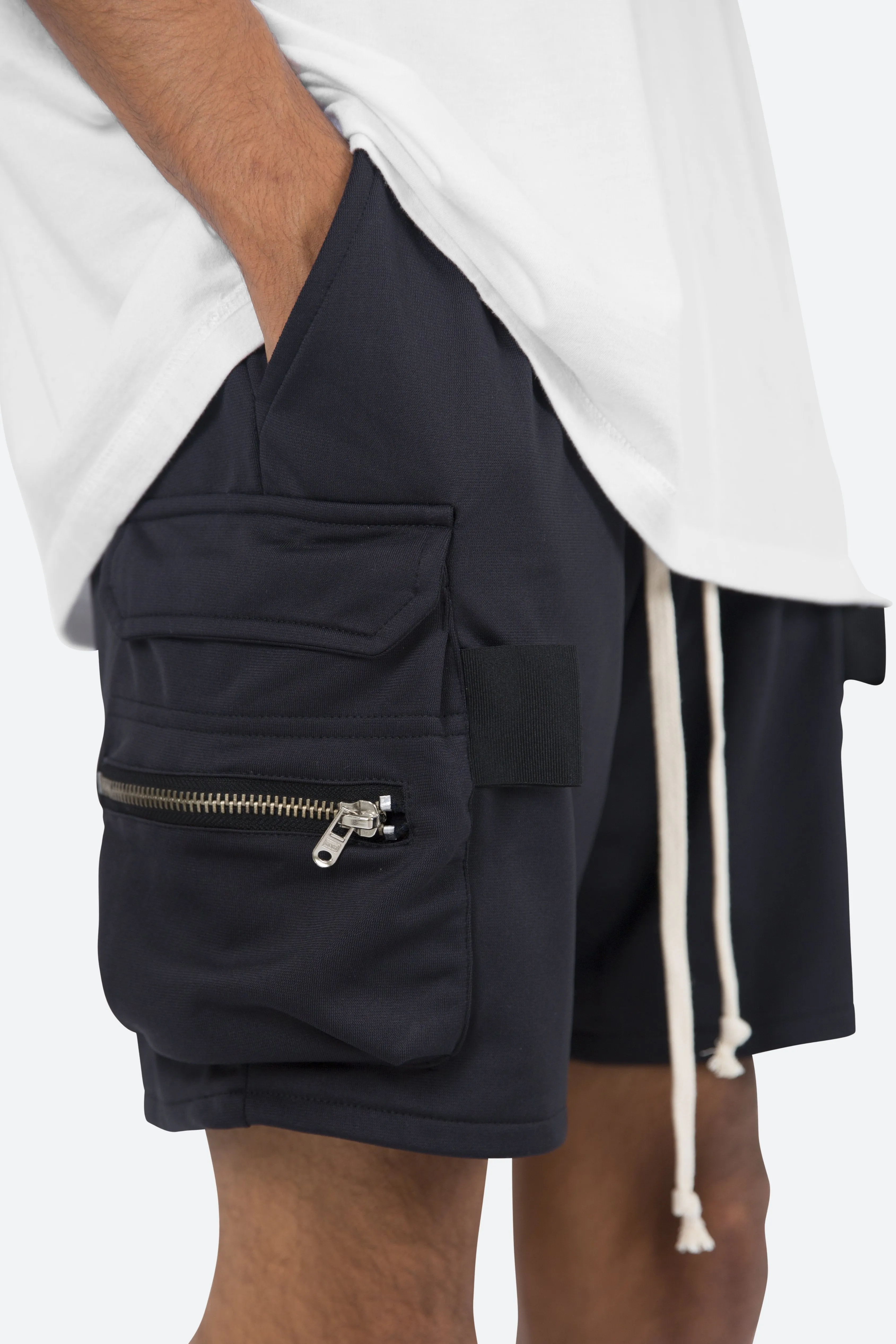 Tactical Cargo Shorts - Black
