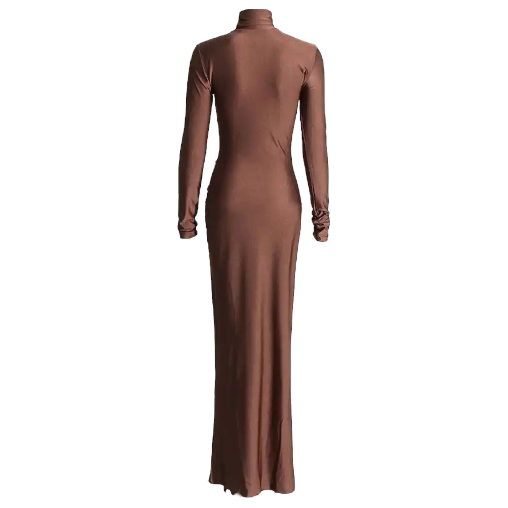 TARSHA Tan Maxi Dress